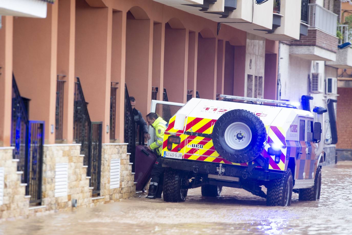 Fotos: Los arrastres del campo de Cartagena anegan Los Alcázares