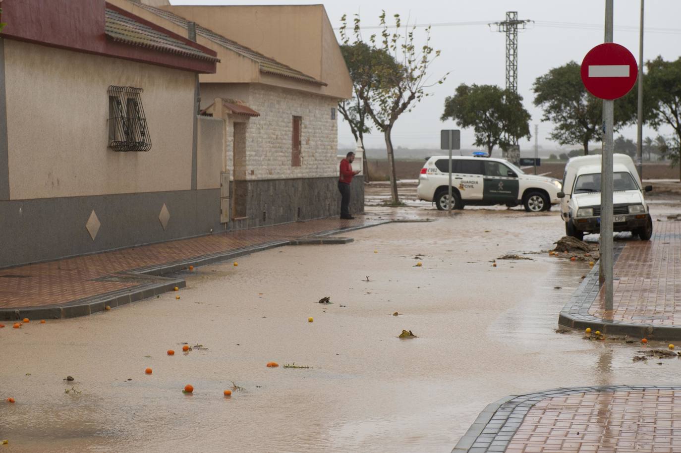 Fotos: Los arrastres del campo de Cartagena anegan Los Alcázares