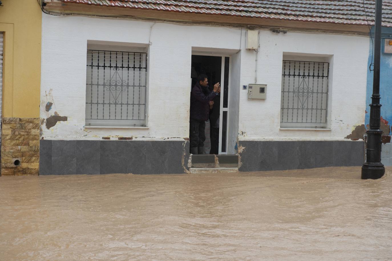 Fotos: Los arrastres del campo de Cartagena anegan Los Alcázares