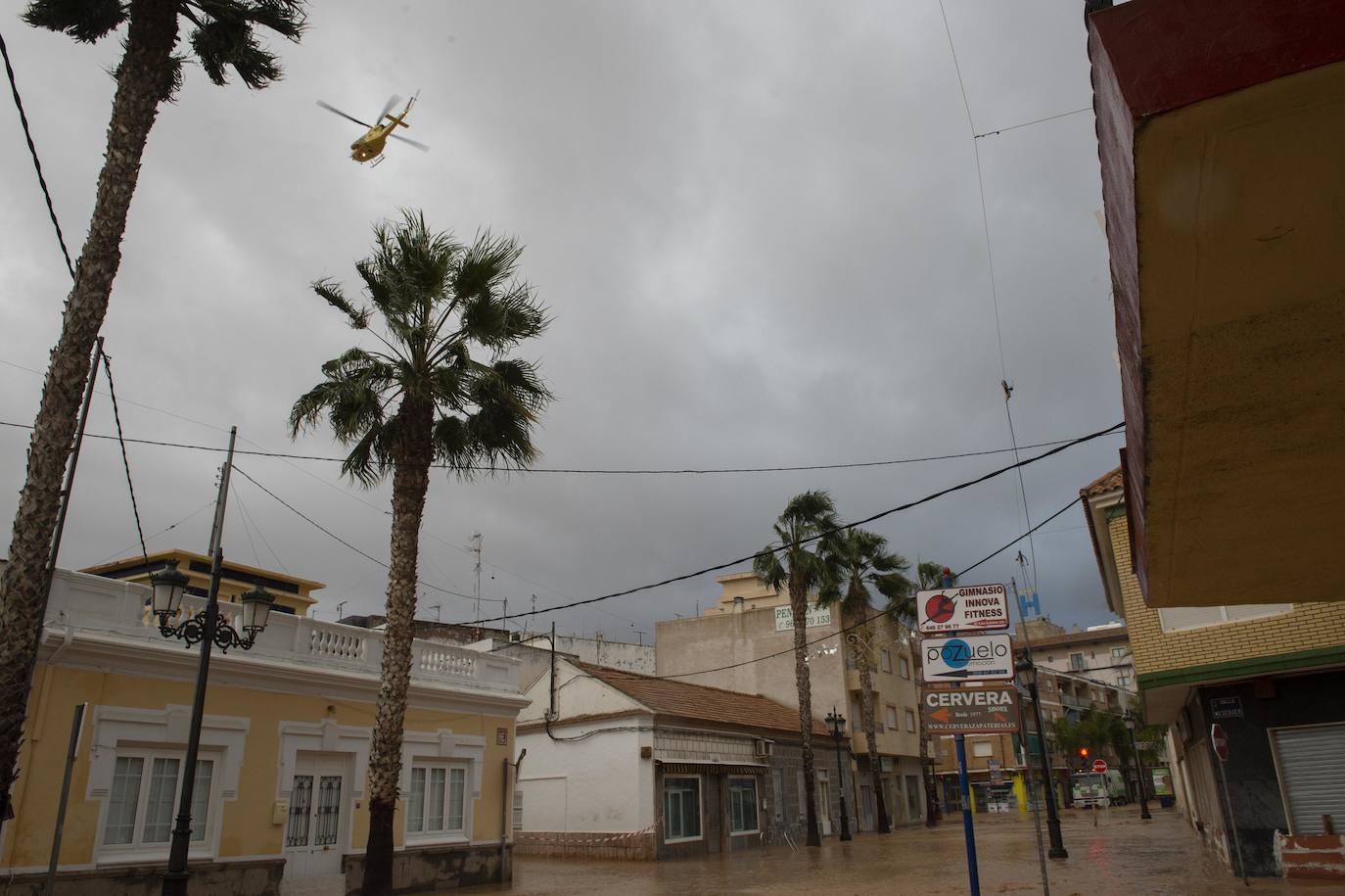 Fotos: Los arrastres del campo de Cartagena anegan Los Alcázares