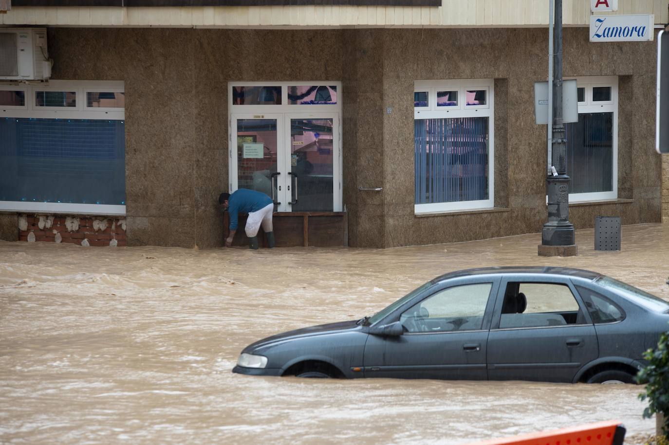 Fotos: Los arrastres del campo de Cartagena anegan Los Alcázares