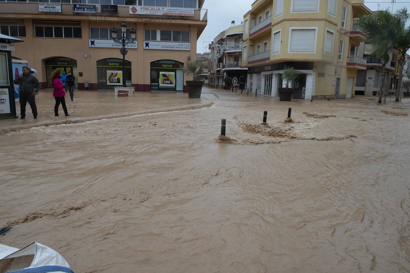 Fotos: Los arrastres del campo de Cartagena anegan Los Alcázares