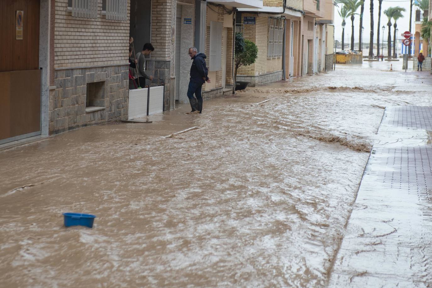 Fotos: Los arrastres del campo de Cartagena anegan Los Alcázares