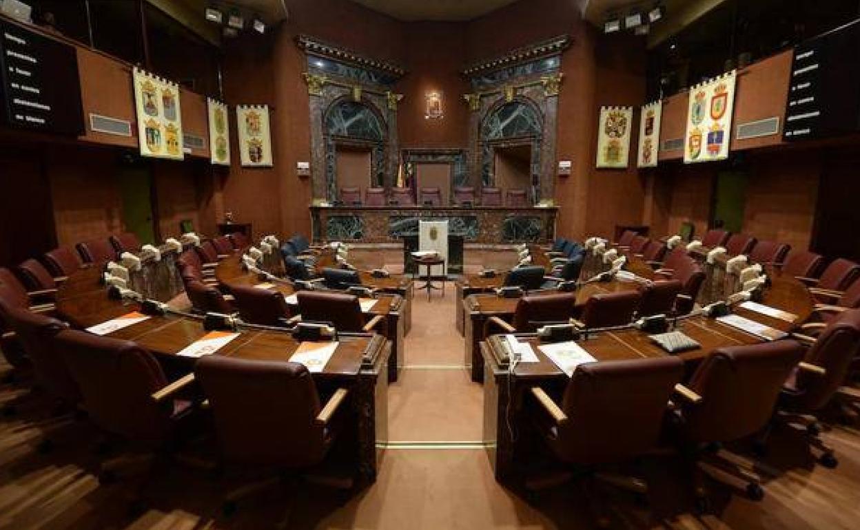 Hemiciclo de la Asamblea, en una imagen de archivo.