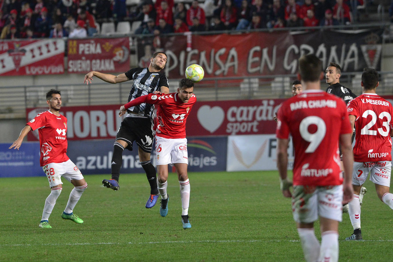 El Cartagena fue mejor en la primera parte, pero el amor propio de los de Adrián Hernández decantó un duelo en el que marcaron Edu Luna y Víctor Meseguer