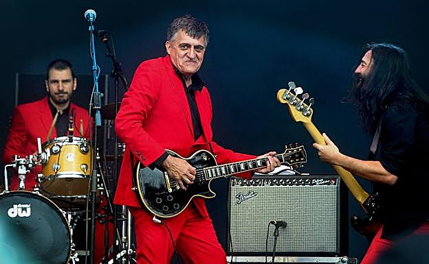 El Gran Wyoming, en un concierto.