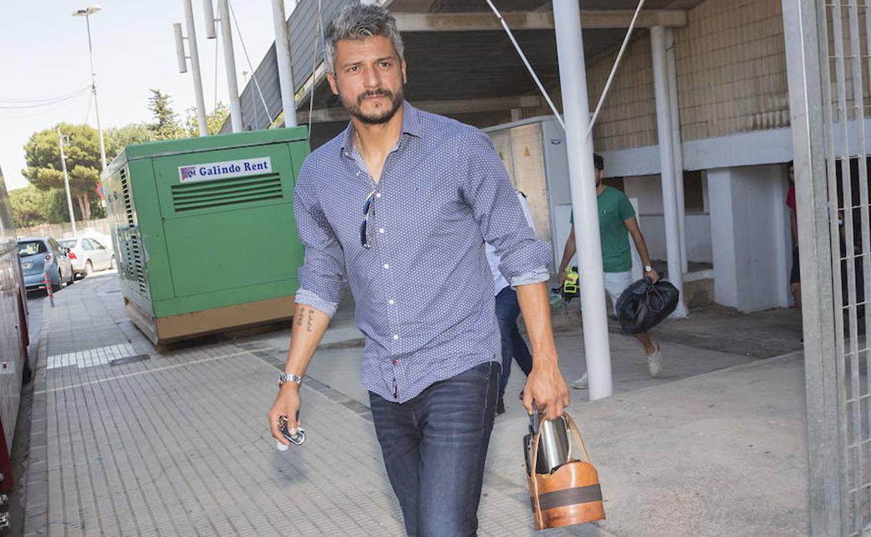 Munúa, entrenador del Cartagena, en una foto de archivo.