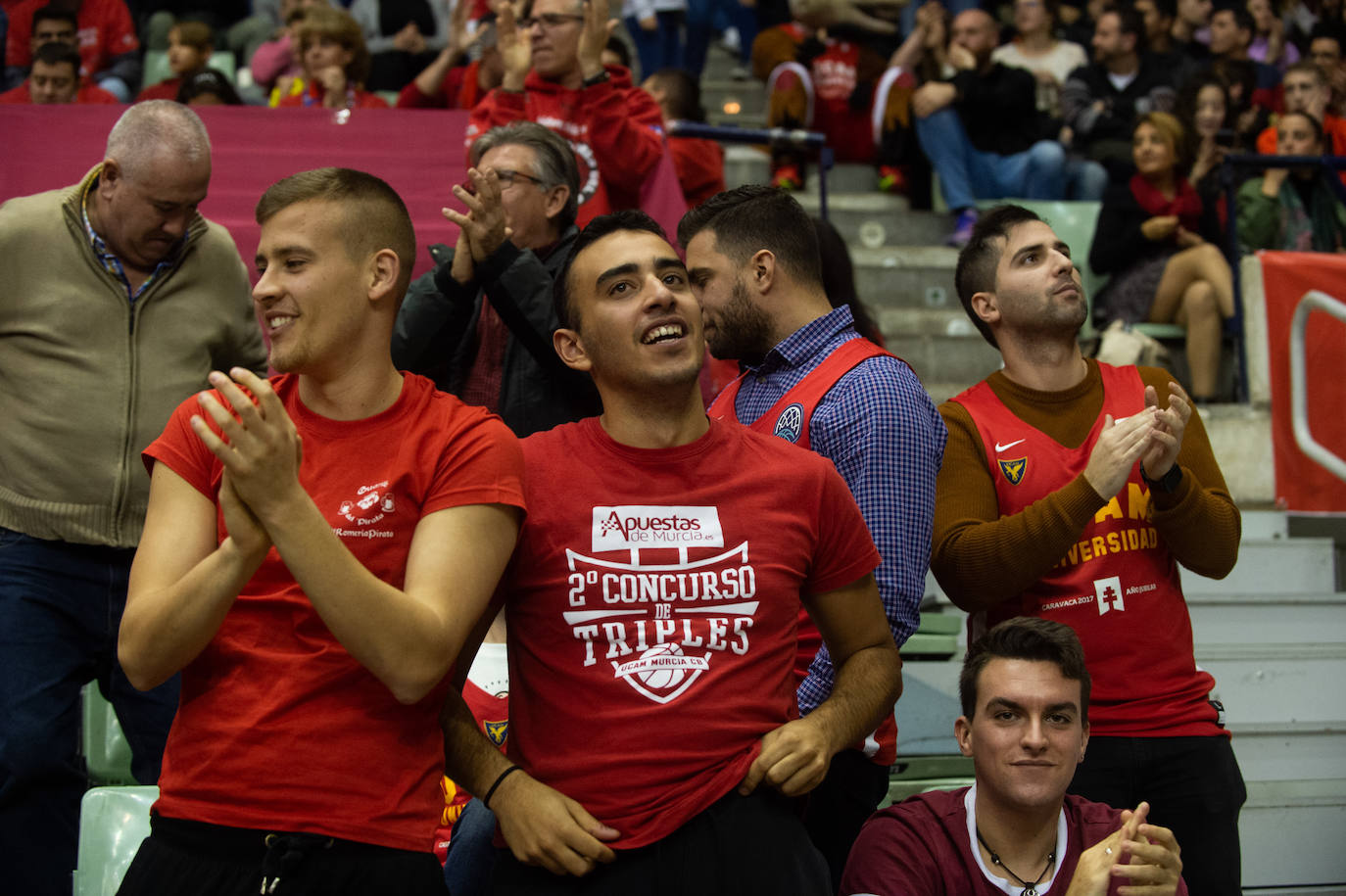 El UCAM cedió por la mínima un desastroso partido contra un Bilbao menos malo para sumar su séptima derrota seguida