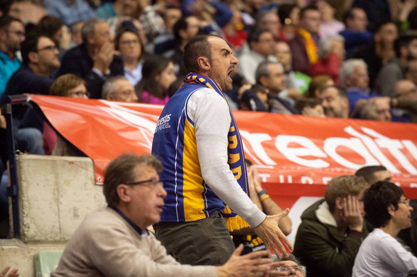 El UCAM cedió por la mínima un desastroso partido contra un Bilbao menos malo para sumar su séptima derrota seguida