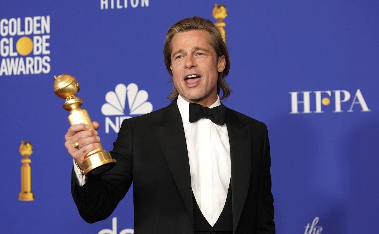 Brad Pitt, mejor actor de reparto en comedia o musical por 'Érase una vez en Hollywood'.