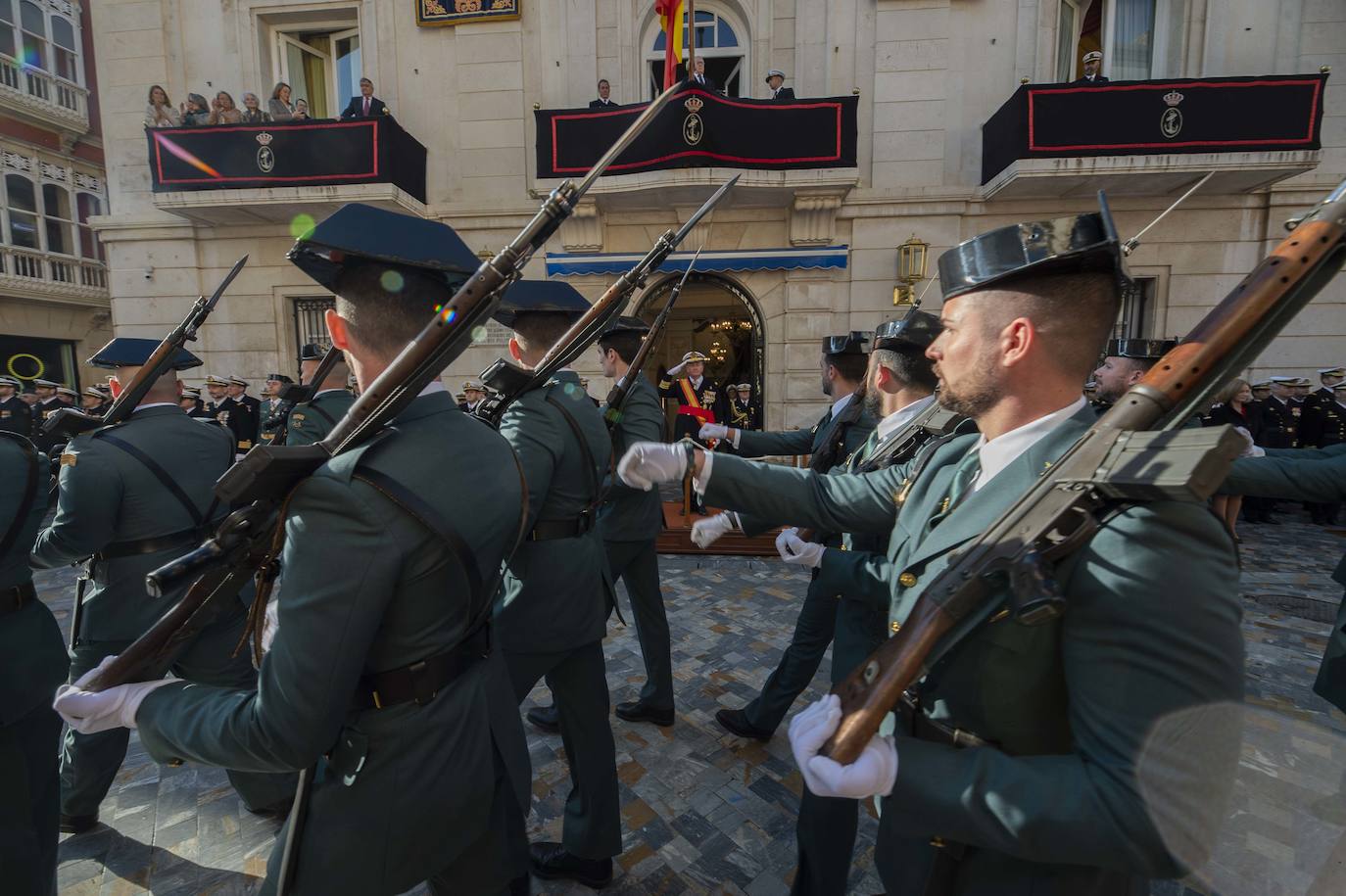 El almirante de Acción Marítima destaca la «ayuda» durante la DANA y las misiones para «garantizar la seguridad» de España. 