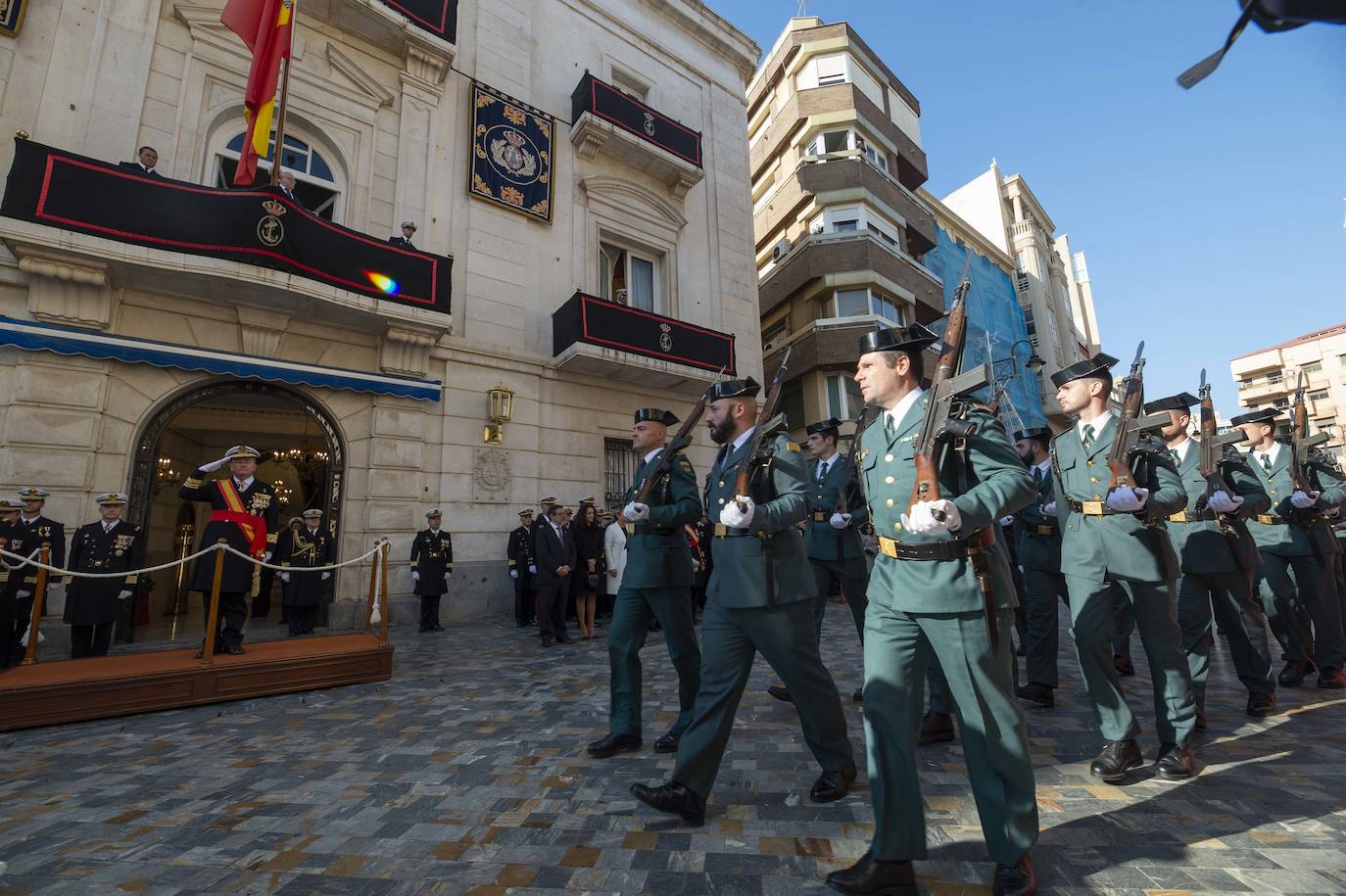 El almirante de Acción Marítima destaca la «ayuda» durante la DANA y las misiones para «garantizar la seguridad» de España. 