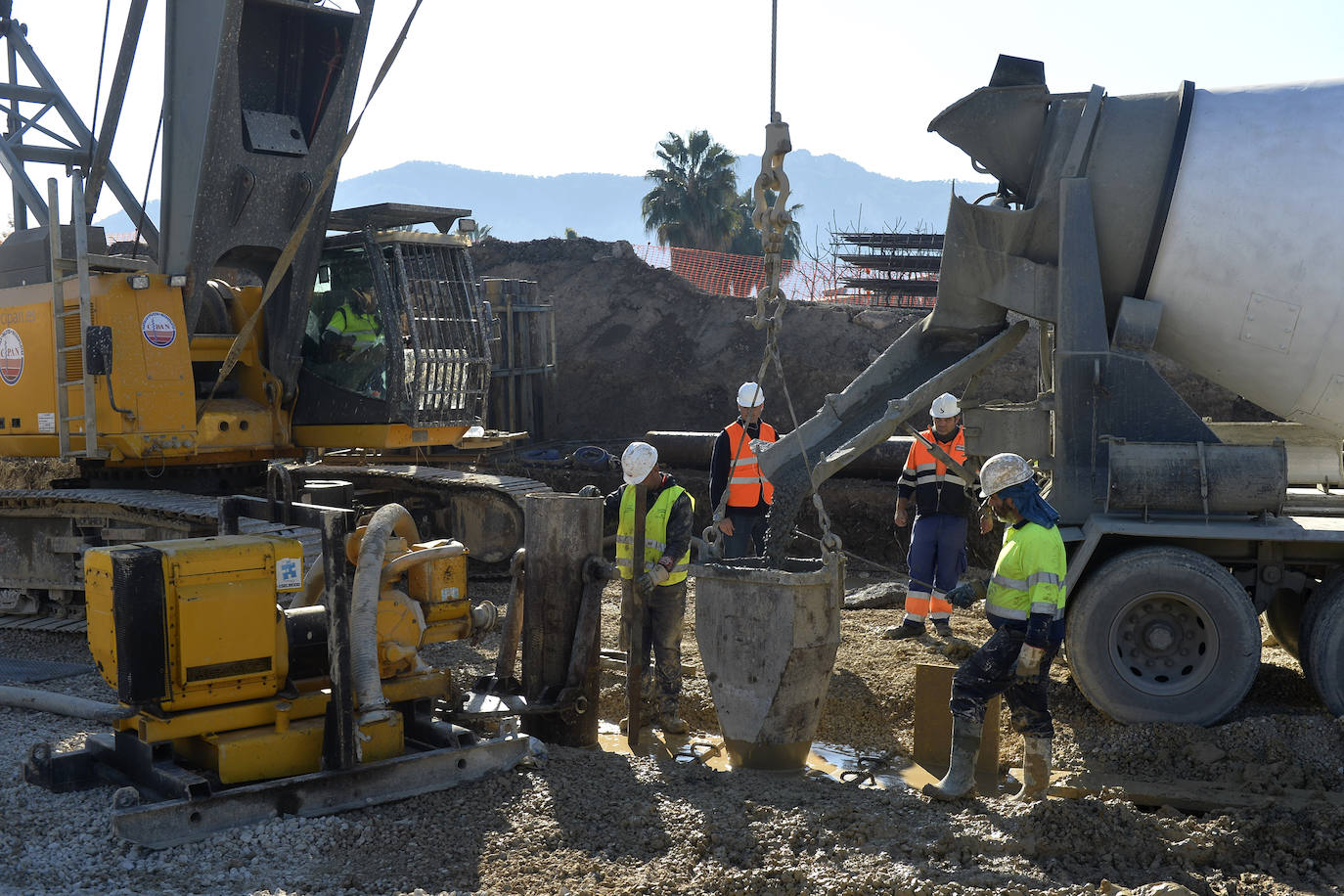 Las infraestructuras pretenden evitar las inundaciones en la zona sur del municipio y en las propias vías ferroviarias