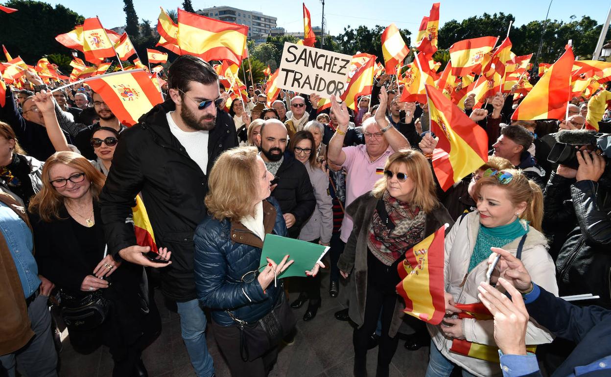 Acto celebrado este domingo en Murcia.