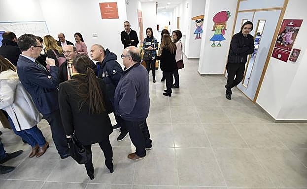 El interior de la nueva guardería de La Paz.