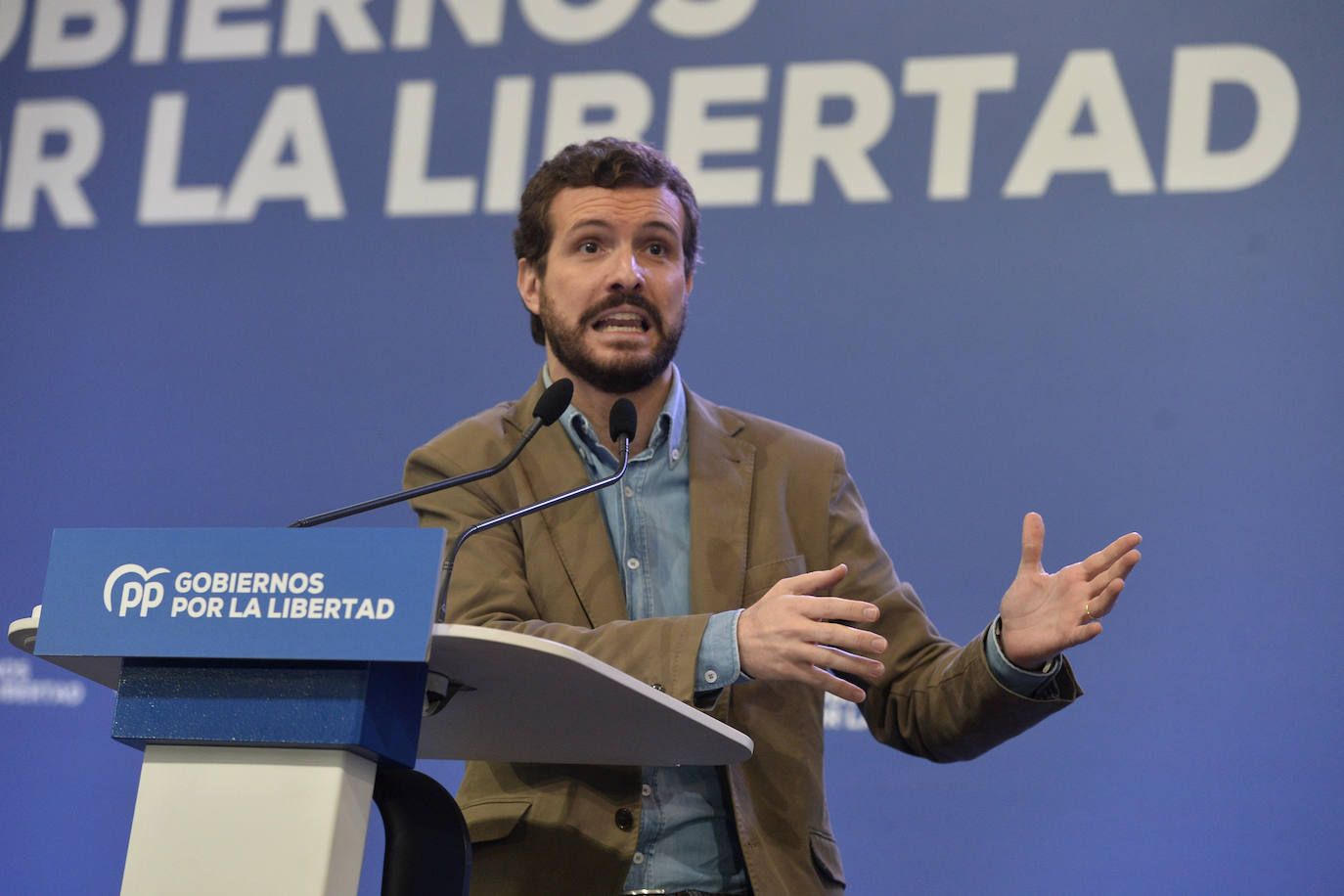Así lo manifestó en Murcia durante la clausura del acto del PP 'Gobiernos por la libertad', que contó con la presidencia de los alcaldes de varias capitales, entre ellos el de Madrid, José Luis Martínez Almeida