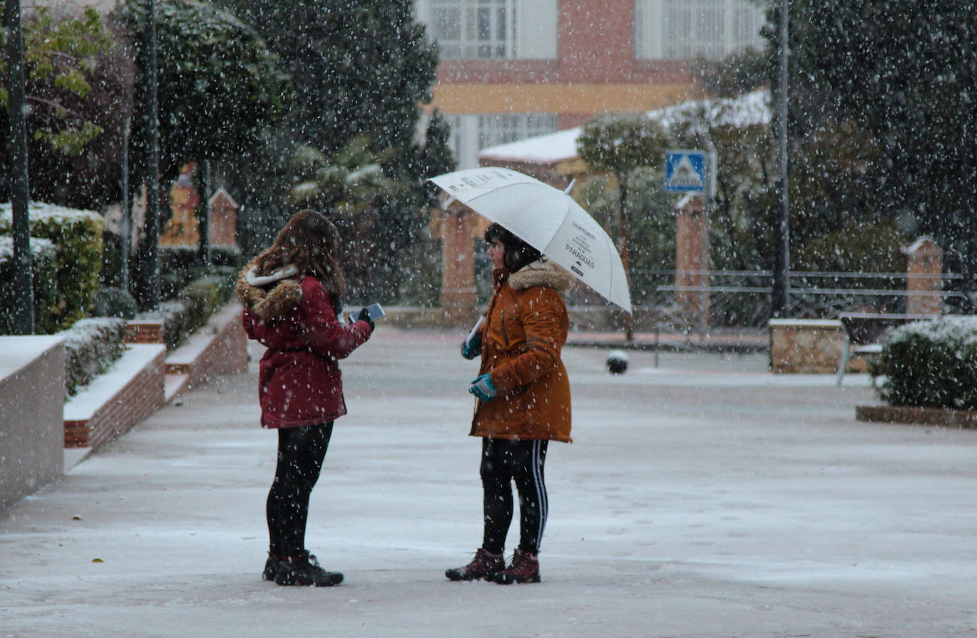 Junto a estos registros destacan los 20 centímetros de Bullas, a 600 metros; Caravaca-Los Rollos (15 centímetros), Benizar (10 cm), Totana-La Carrasca (10 cm) y Alhama-Sierra Espuña (2 cm)