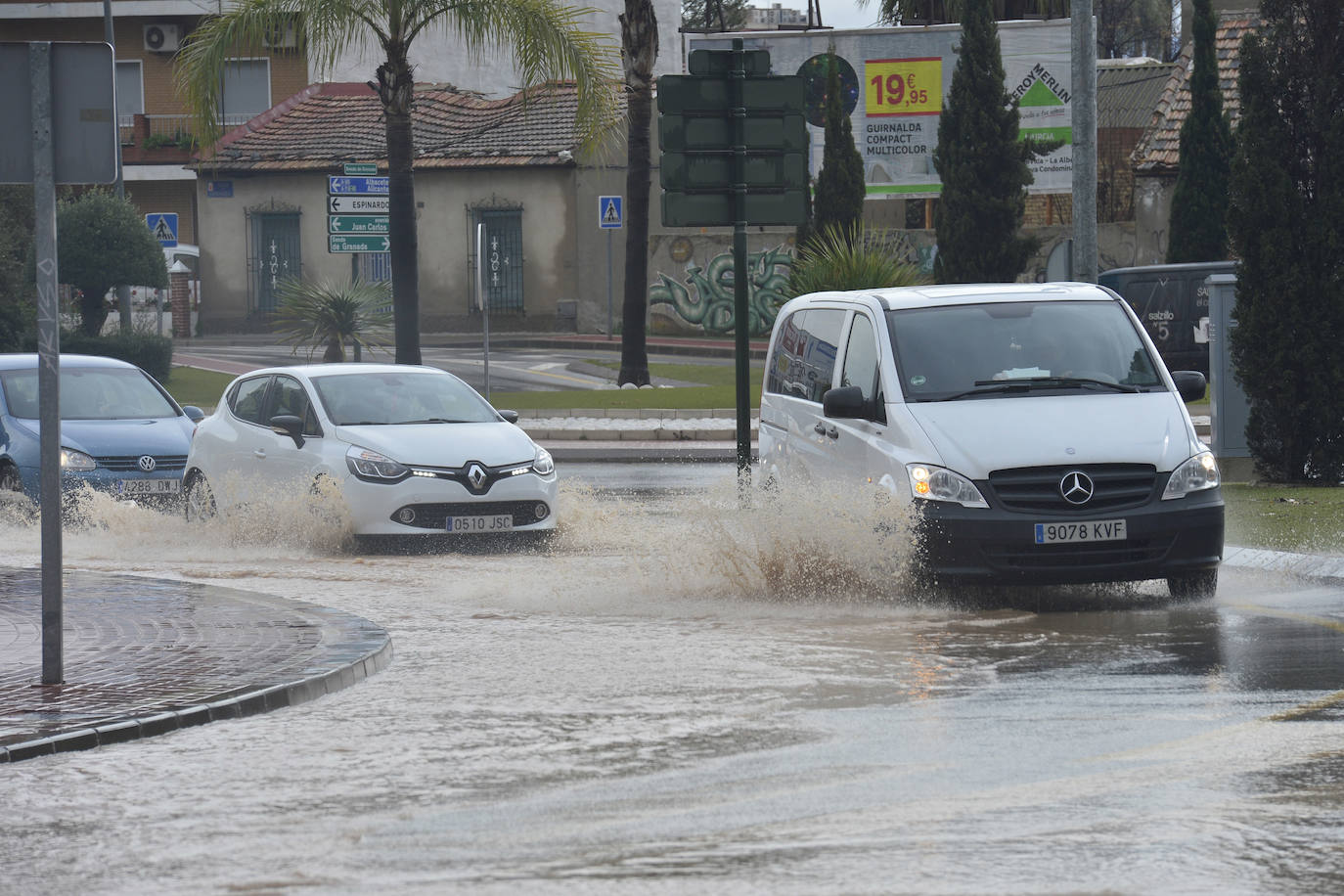 La rambla de Espinardo es otro de los puntos que siempre acaba peor parado en el municipio