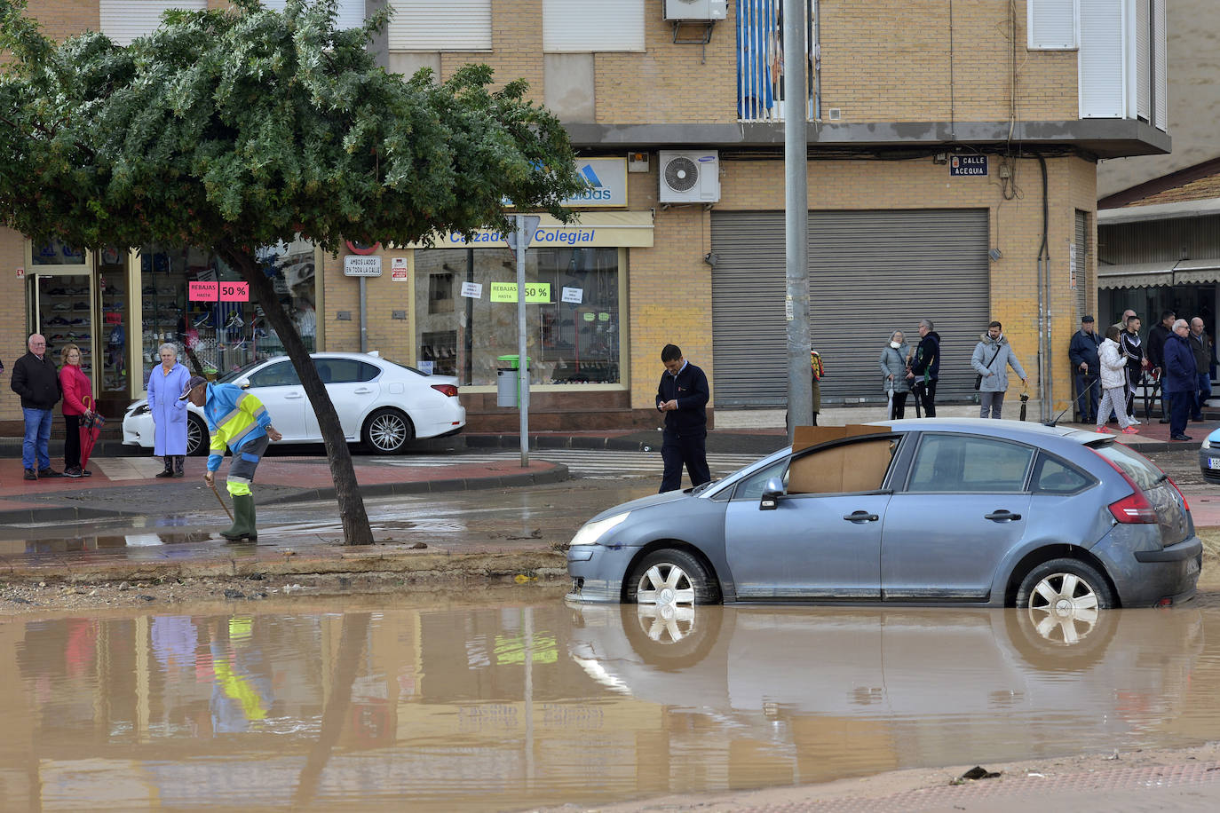 La rambla de Espinardo es otro de los puntos que siempre acaba peor parado en el municipio