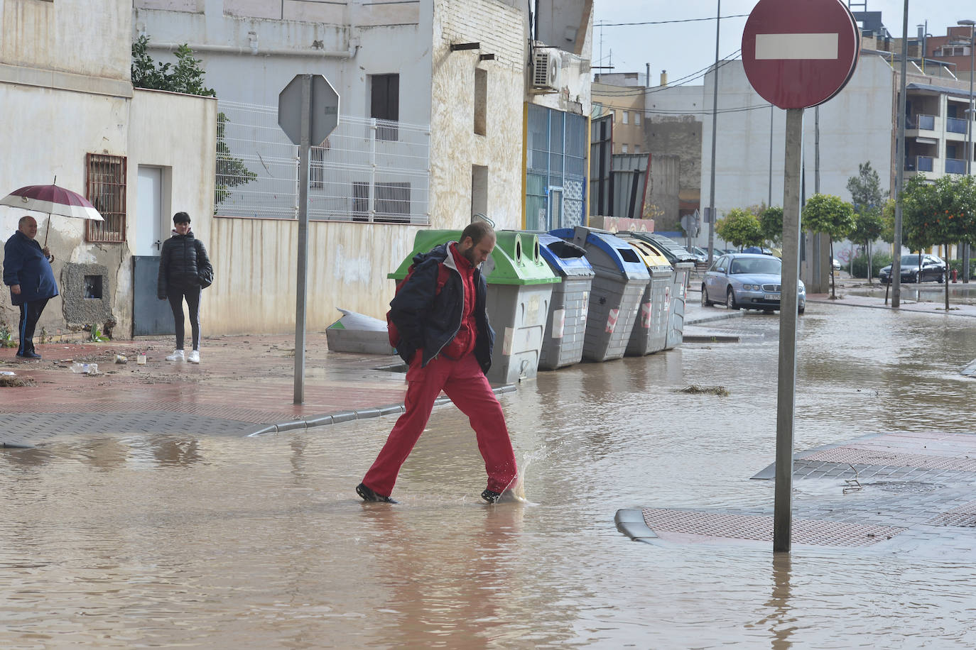 La rambla de Espinardo es otro de los puntos que siempre acaba peor parado en el municipio