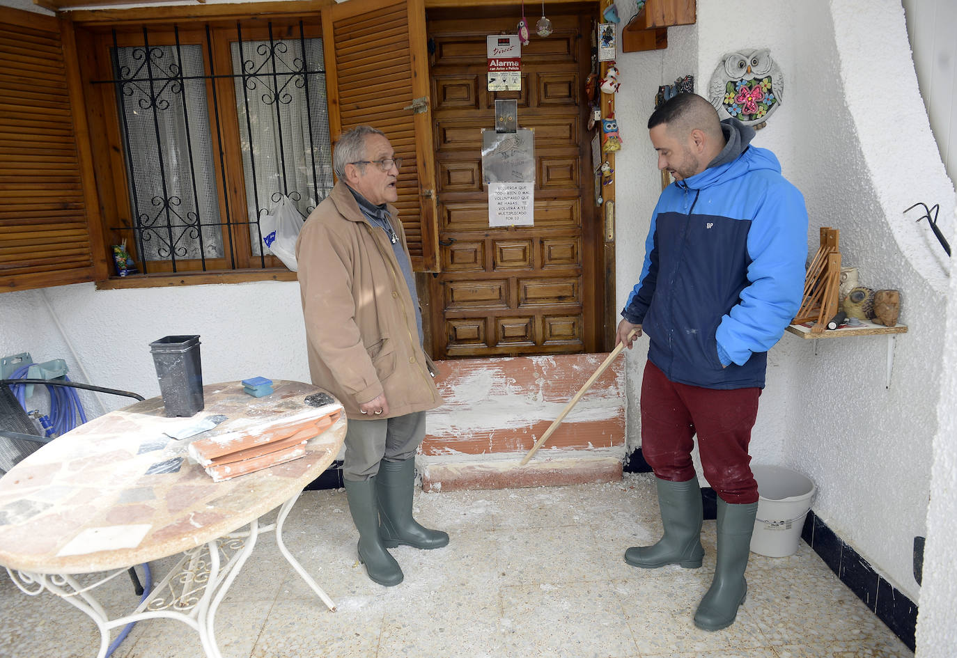 El municipio de Los Alcázares volvió a ser uno de los más afectados por el temporal que recorrió la Región