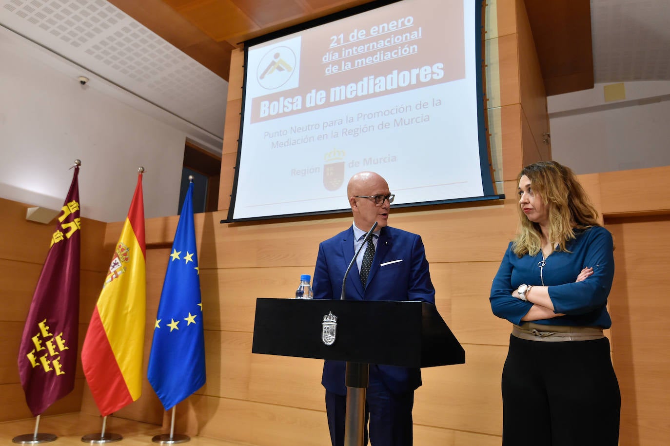 El presidente de la Región de Murcia avanza que una de cada cinco aportaciones ciudadanas a este tratado piden el impulso del arbitraje como vía para la resolución de conflictos