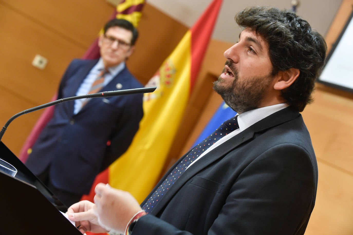 El presidente de la Región de Murcia avanza que una de cada cinco aportaciones ciudadanas a este tratado piden el impulso del arbitraje como vía para la resolución de conflictos