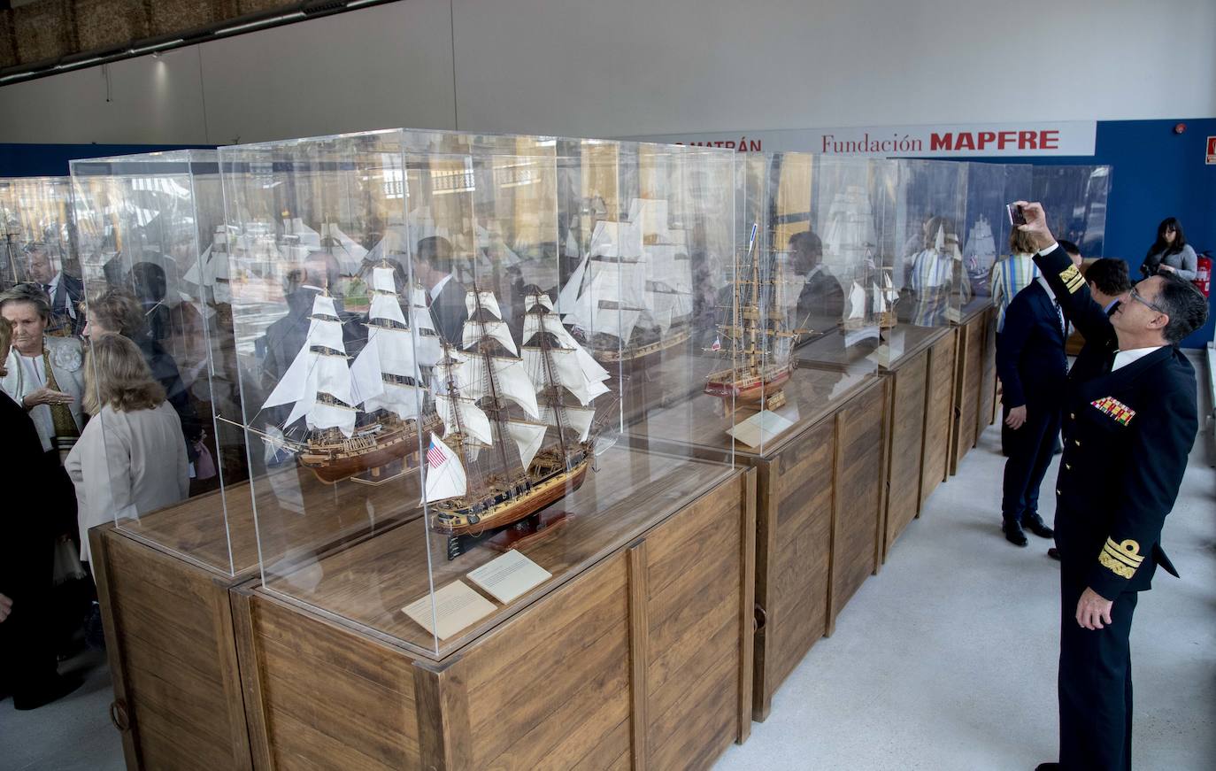 La colección 'Julio Castelo Matrán-Fundación Mapfre', que está compuesta por 40 maquetas, se puede visitar desde este martes