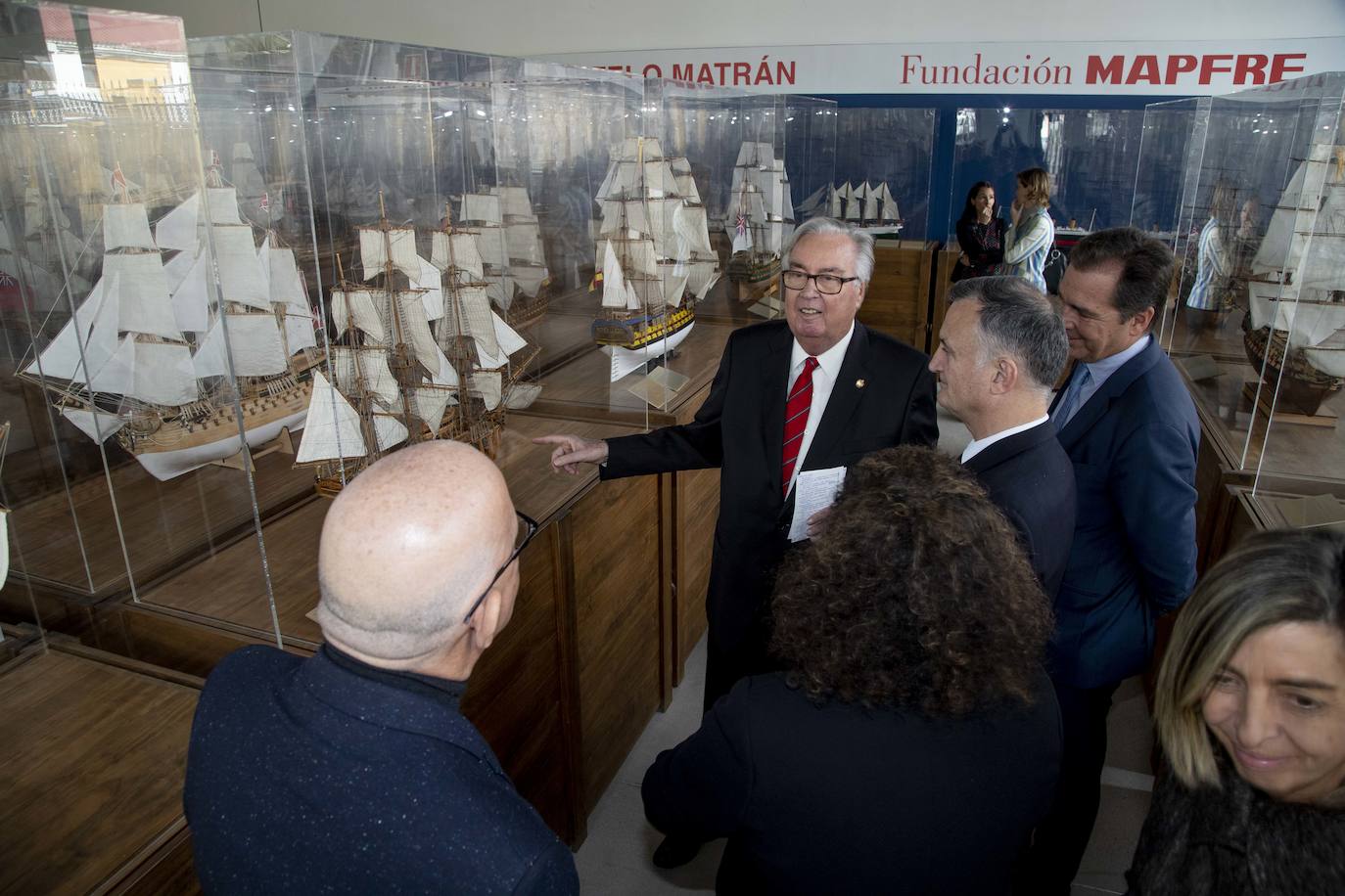 La colección 'Julio Castelo Matrán-Fundación Mapfre', que está compuesta por 40 maquetas, se puede visitar desde este martes