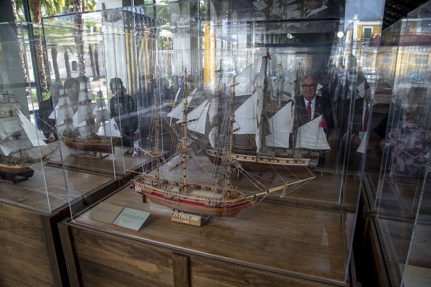 La colección 'Julio Castelo Matrán-Fundación Mapfre', que está compuesta por 40 maquetas, se puede visitar desde este martes