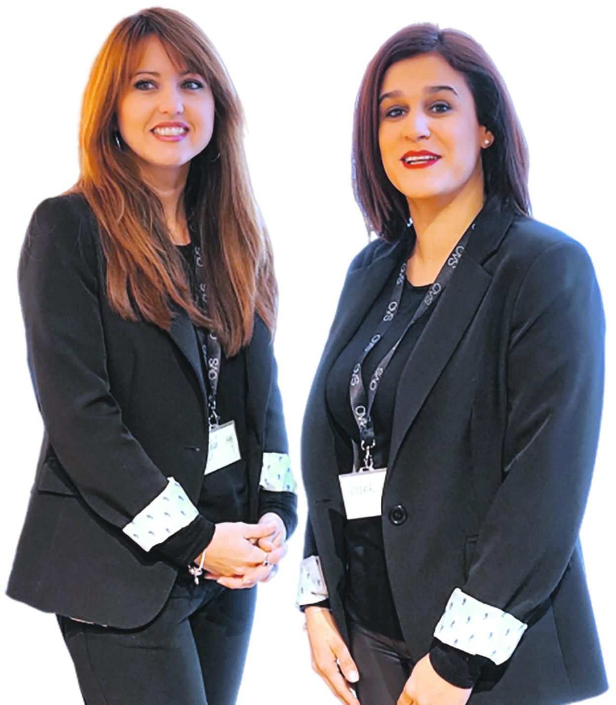 María José Guardiola García y Pilar Lueje Saorín. 