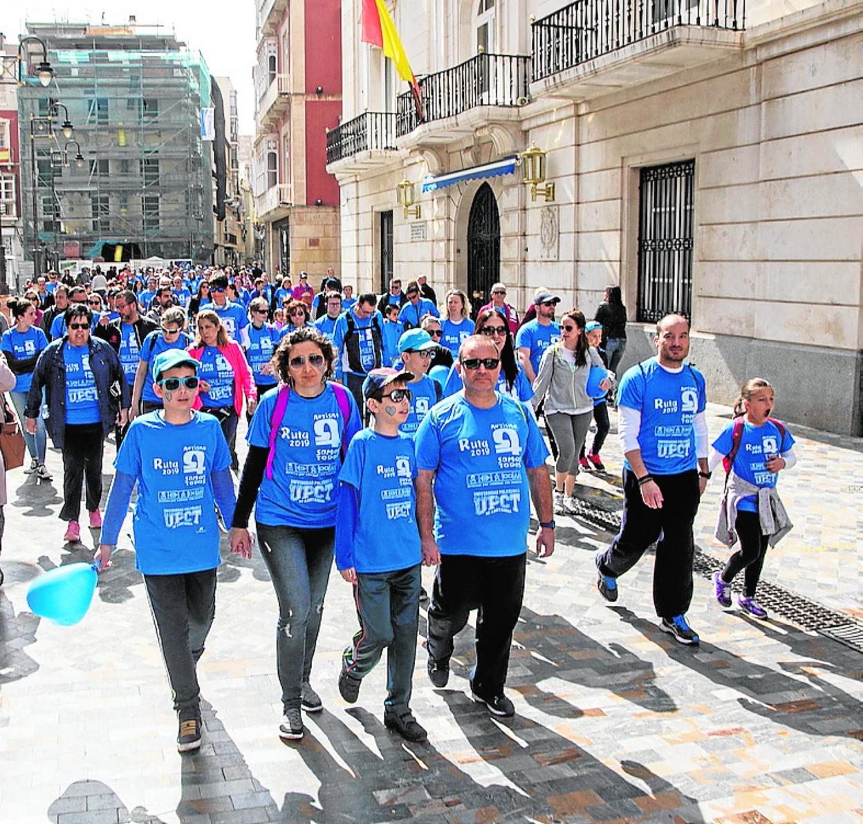 La ruta de Autismo Somos Todos, en su última edición. 