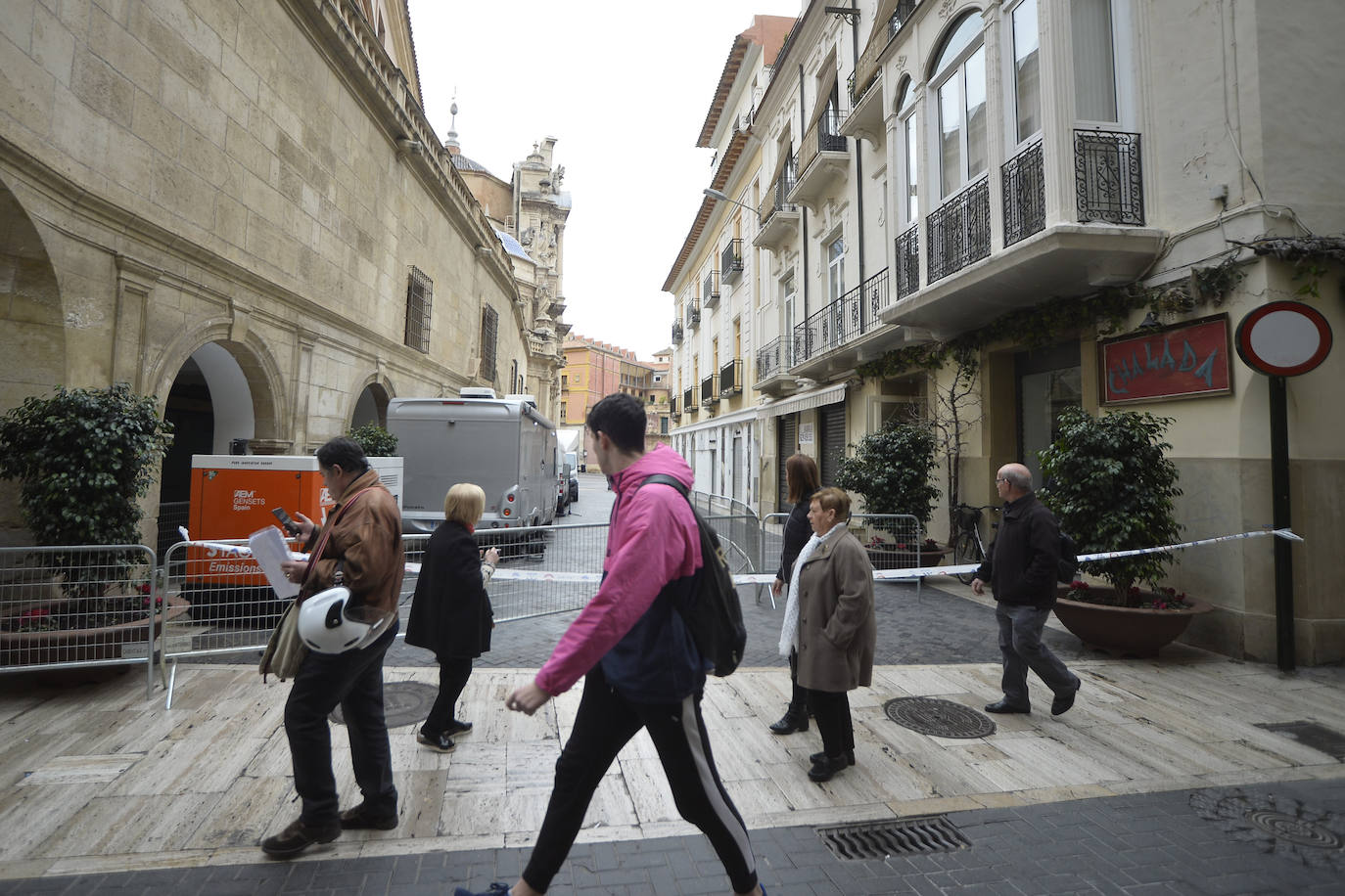 Fotos: &#039;MasterChef&#039; blinda el entorno de la Catedral de Murcia