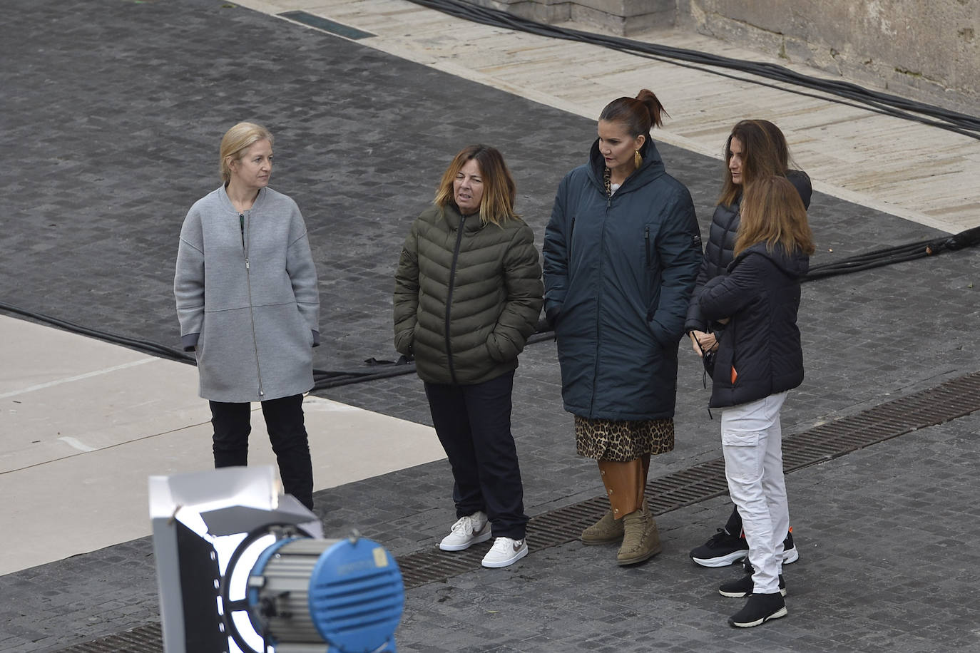 Fotos: &#039;MasterChef&#039; blinda el entorno de la Catedral de Murcia