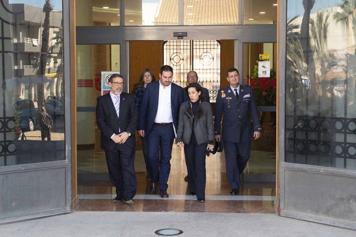 Fotos: Margarita Robles confirma el contrato de compra de los 24 aviones Pilatus de entrenamiento para la AGA