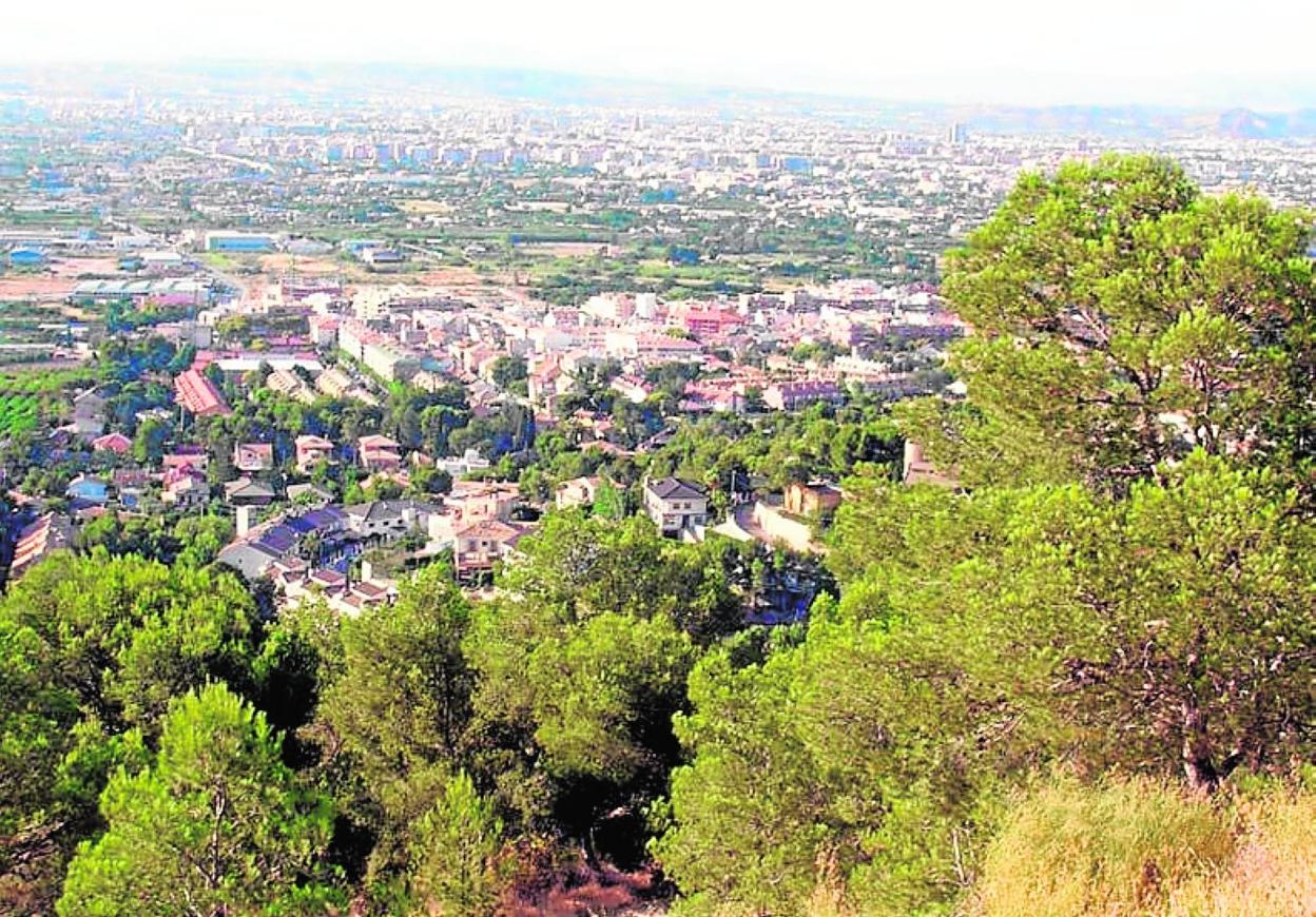 Vista aérea de Santo Ángel. Junta Municipal