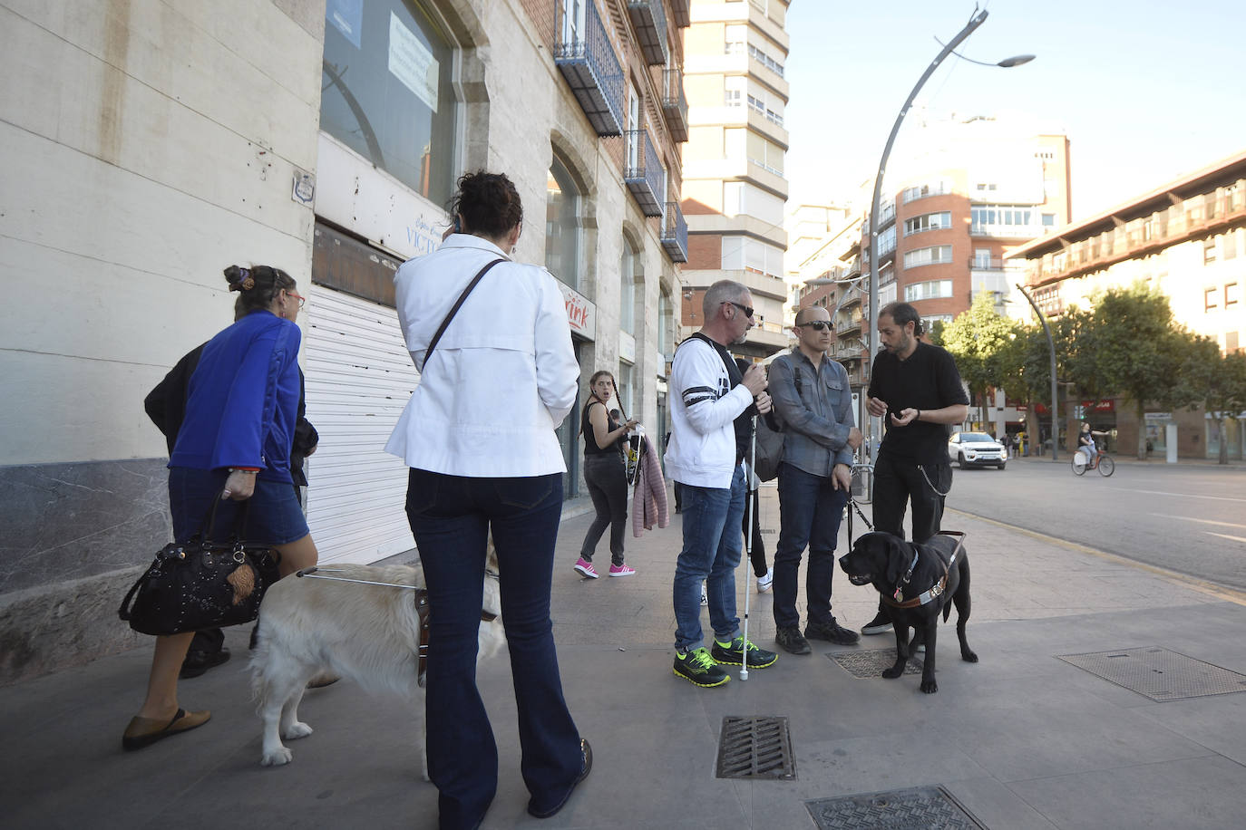 Fotos: Pasear totalmente &#039;a ciegas&#039; por Murcia
