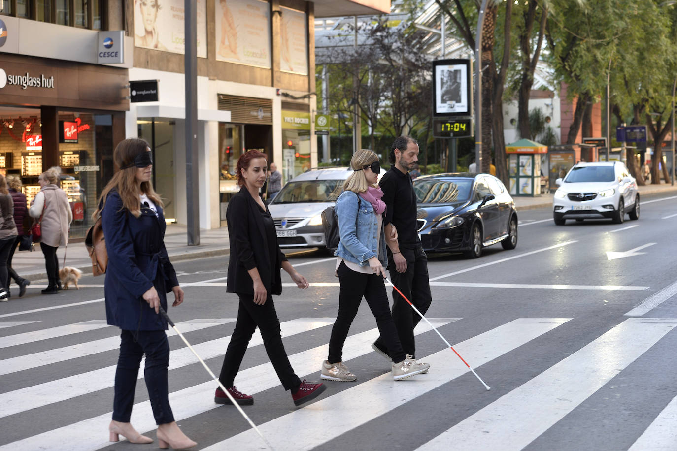 Fotos: Pasear totalmente &#039;a ciegas&#039; por Murcia