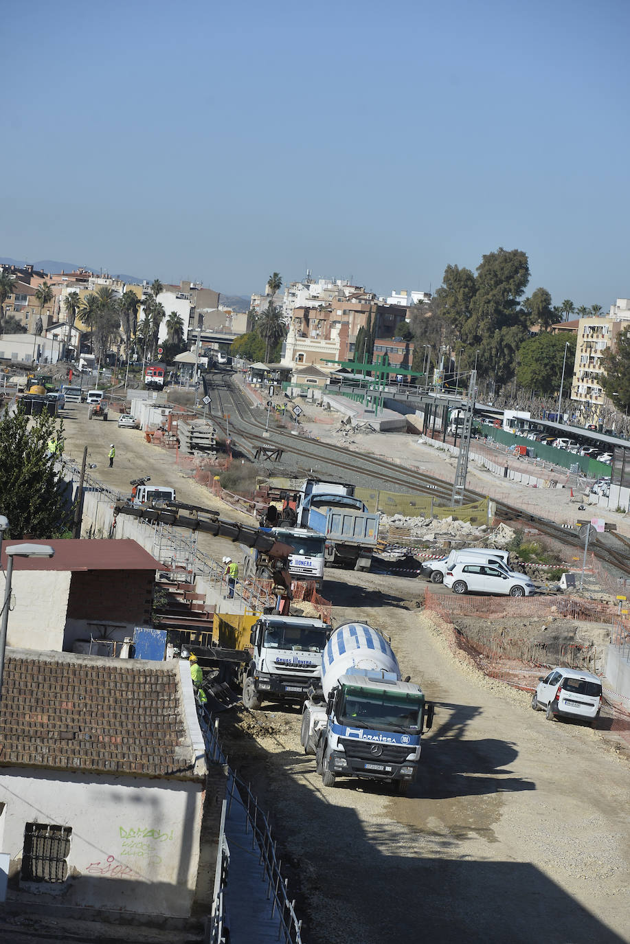 Fotos: Las obras para la llegada del AVE a Murcia no estarán concluidas hasta el verano de 2021