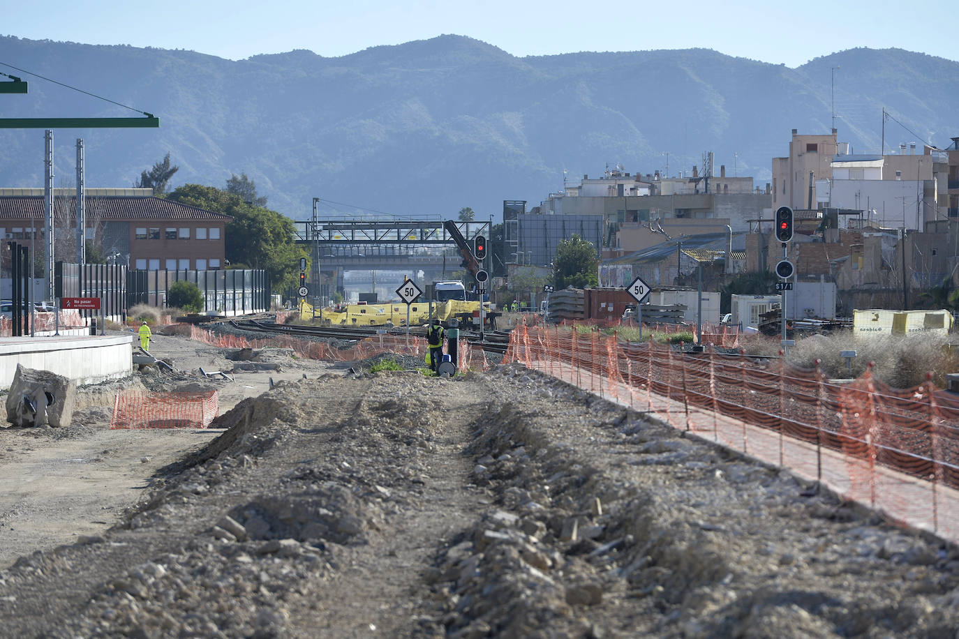 Fotos: Las obras para la llegada del AVE a Murcia no estarán concluidas hasta el verano de 2021