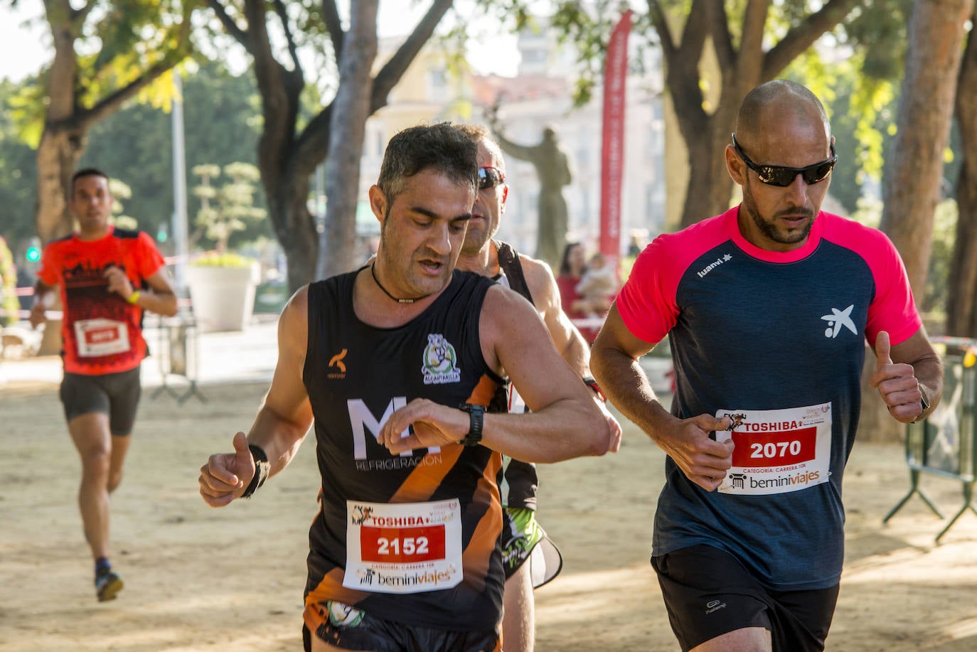 El atleta del Grupo Alcaraz se lleva la V Carrera CEI & Save the Children con un tiempo de 31:33 minutos, por los 38:57 para la atleta del Inassa Premium en los 10 kilómetros