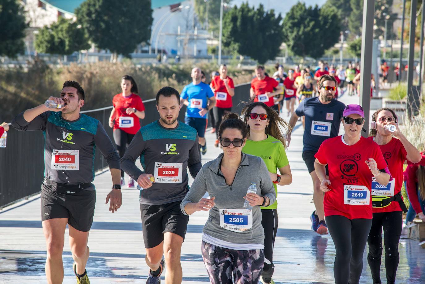 El atleta del Grupo Alcaraz se lleva la V Carrera CEI & Save the Children con un tiempo de 31:33 minutos, por los 38:57 para la atleta del Inassa Premium en los 10 kilómetros