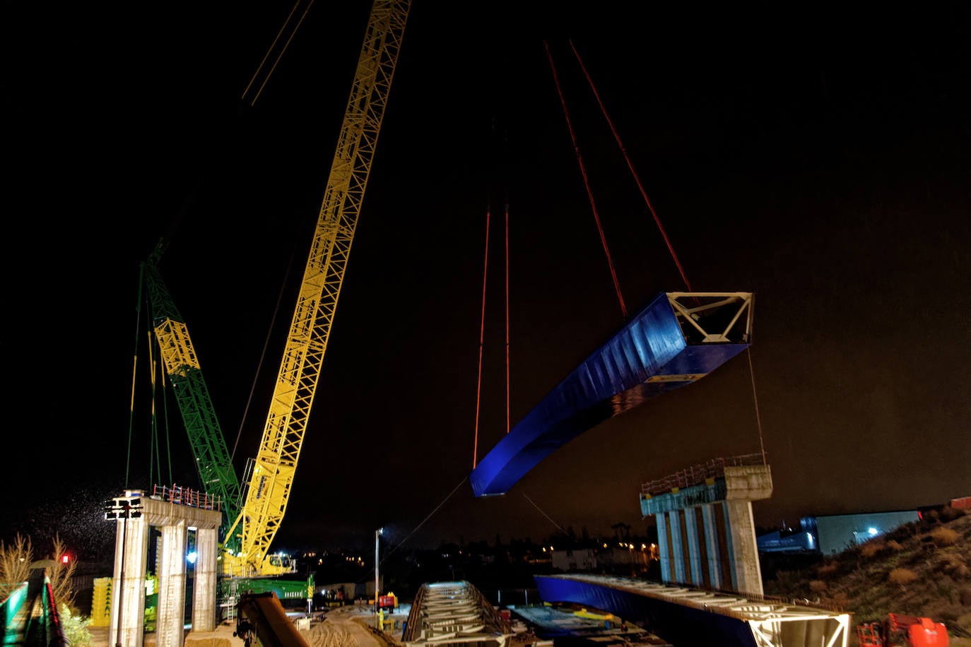 El Ministerio acelera las obras para aliviar el tráfico en el cinturón sur de Murcia. 