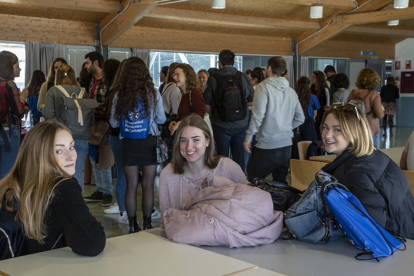 Fotos: La UPCT recibe este curso a un número récord de estudiantes de movilidad internacional