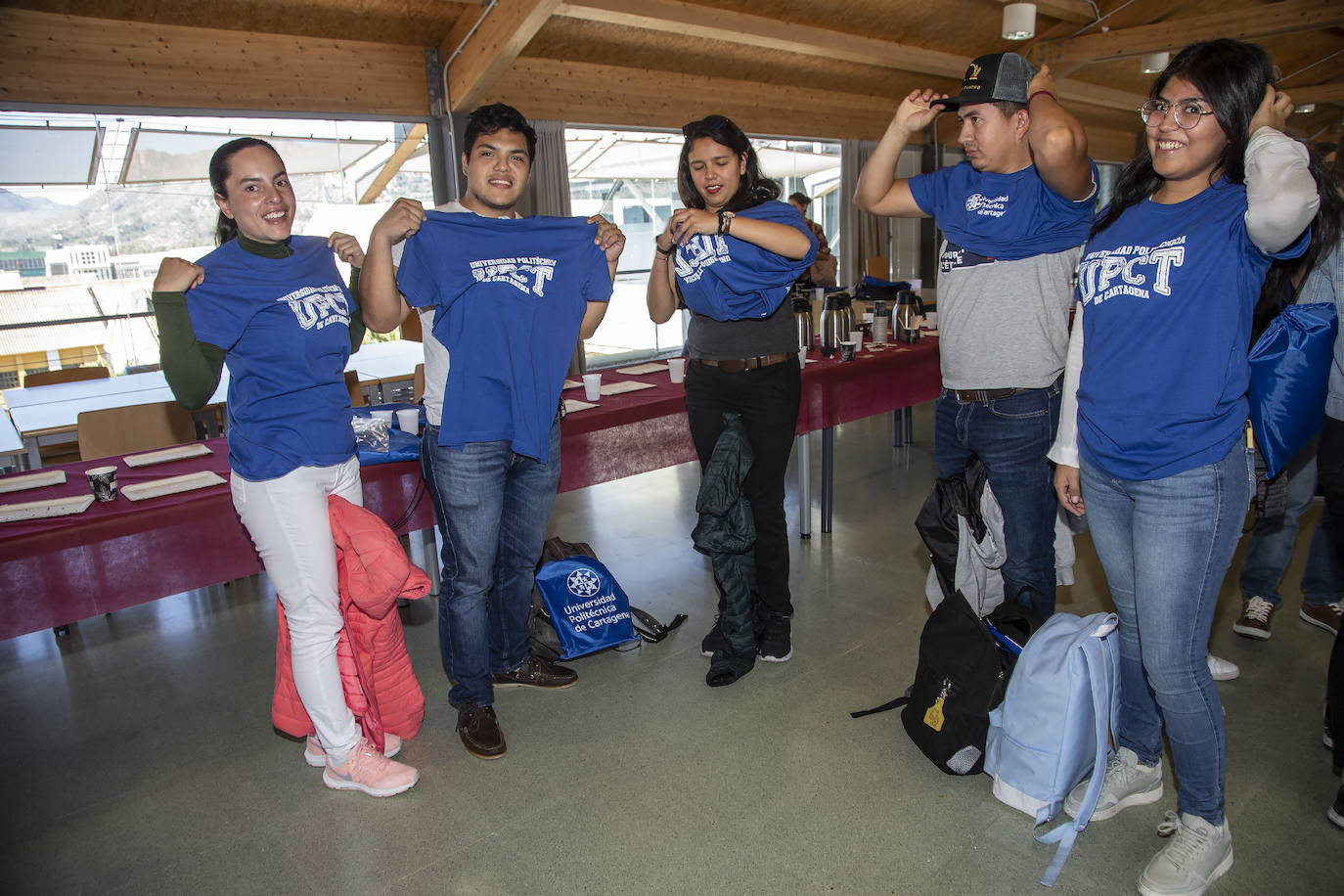 Fotos: La UPCT recibe este curso a un número récord de estudiantes de movilidad internacional