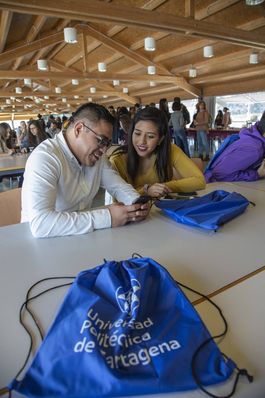 Fotos: La UPCT recibe este curso a un número récord de estudiantes de movilidad internacional
