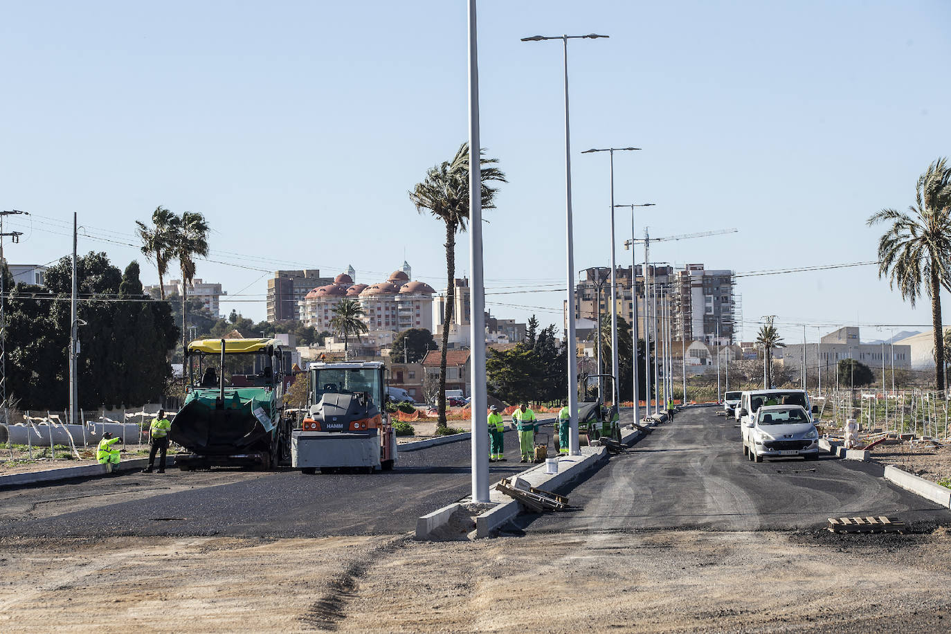 Fotos: El vial del Plan Rambla estará en un mes, tras un año de obras