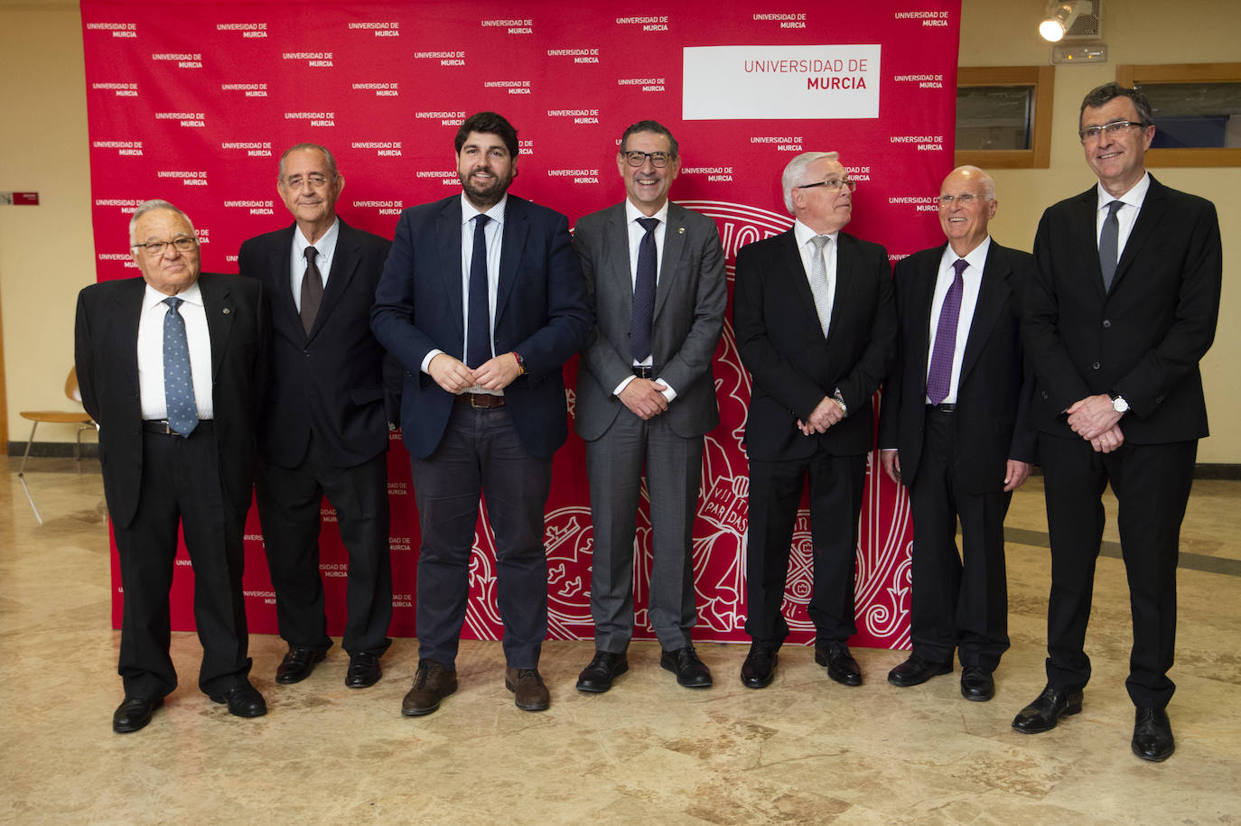 Fotos: La UMU entrega sus Medallas de Oro a los exrectores Lozano Teruel, Roca, Monreal, Ballesta y Cobacho