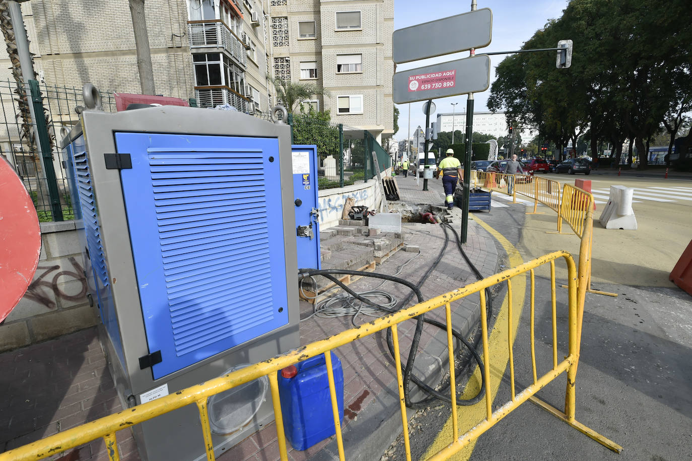 Fotos: Emuasa renueva la red de abastecimiento en el Infante sin hacer zanjas