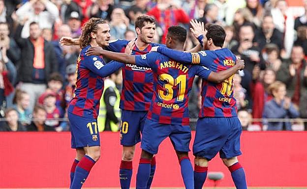 Este Barça no sabe ganar sin sufrimiento